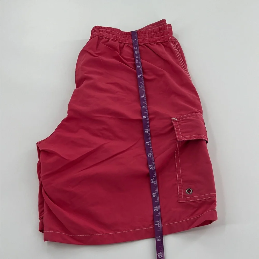 Polo by Ralph Lauren Men's Coral Swim Shorts activewear beach pool‎ nylon S